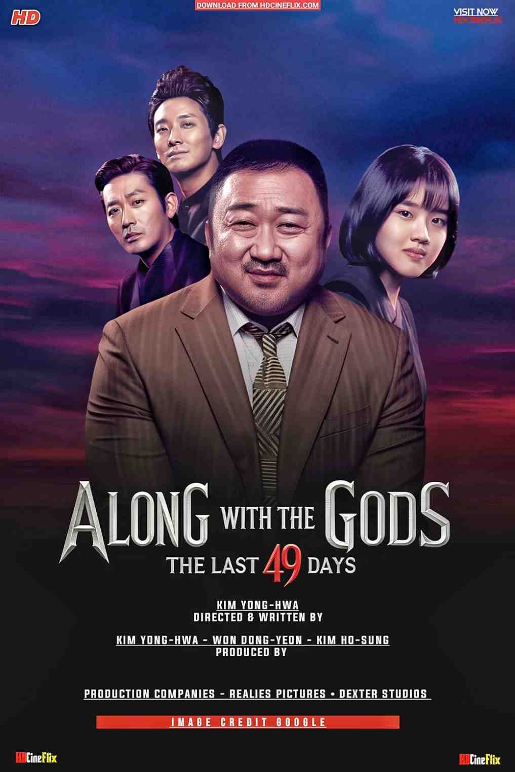 Along with the Gods The Last 49 Days Poster