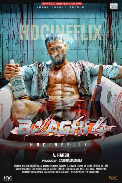 baaghi 4 bollywood movie poster