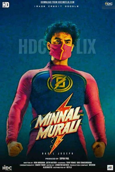 Minnal Murali 2021 Movie Poster Minnal Murali 2021 Movie Poster