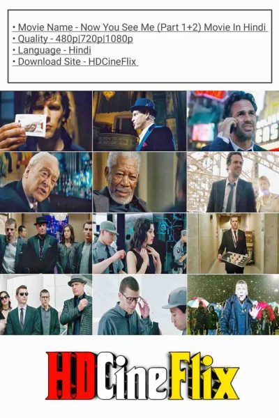 Now You See Me Part 1+2 Poster Now You See Me Part 1+2 Poster