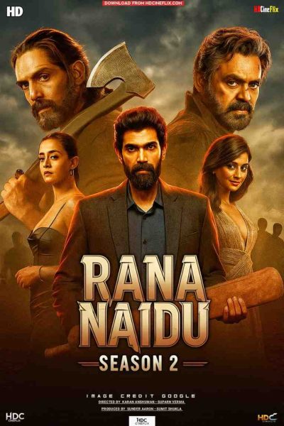 Rana Naidu S02 Poster Rana Naidu S02 Poster